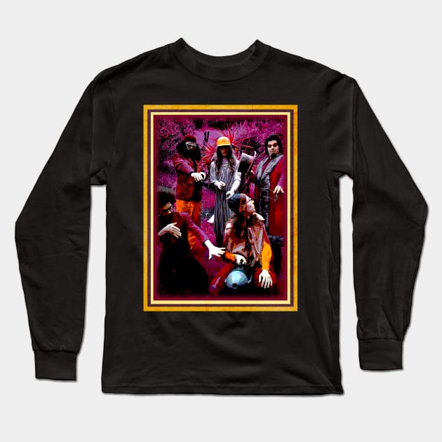 Shiny Beast Chronicles Magics Band Nostalgia Tee Long Sleeve T-Shirt by Iron Astronaut